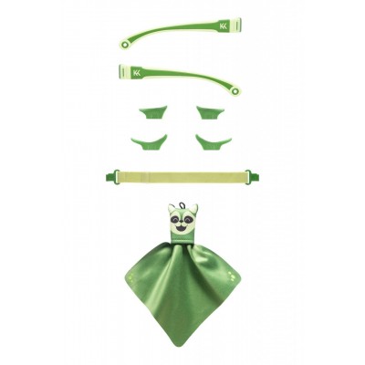 Kit accesorii pentru ochelari de soare mokki click&change, verde