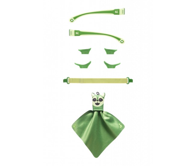 Kit accesorii pentru ochelari de soare mokki click&change, verde