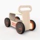 Masinuta ride-on, premergator si carucior de jucarii mamatoyz driveme wood, ambulanta - jucarie din lemn 3 in 1