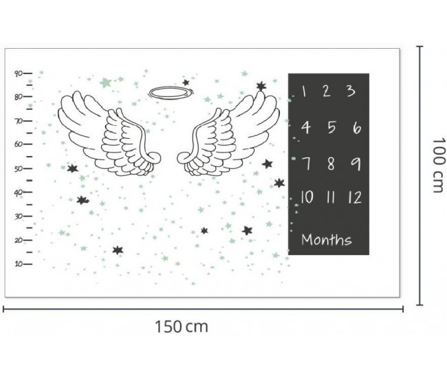 Noua paturica plusata pentru fotografii 100x150 cm drool (model: ingeras)