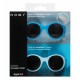 Ochelari de soare pentru copii mokki click & change, protectie uv, bleu, 0-2 ani, set 2 perechi