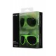 Ochelari de soare pentru copii mokki click & change, protectie uv, verde, 2-5 ani, set 2 perechi