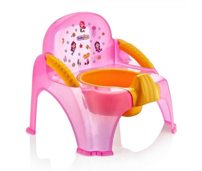 Olita pentru copii babyjem (culoare: roz transparent)