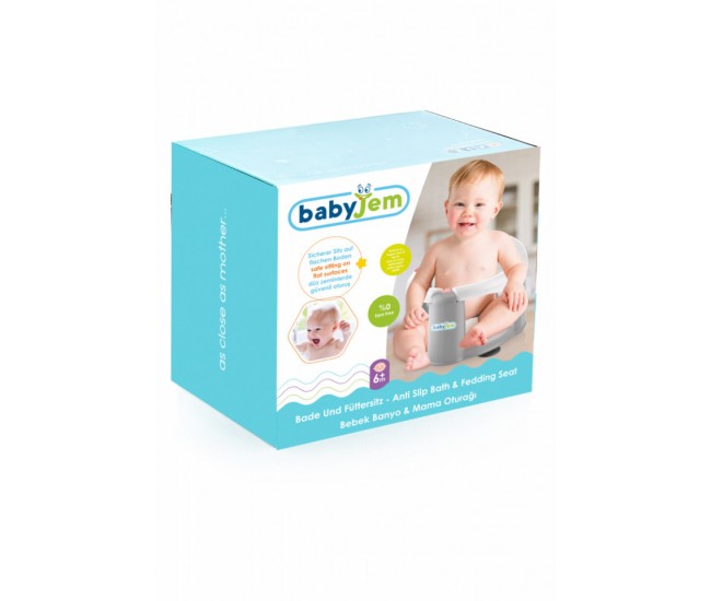 Scaun de baie bebelusi bath and feeding babyjem (culoare: verde)