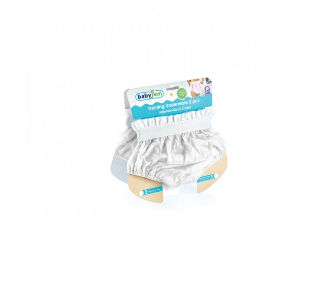 Set 2 chilotei antrenament babyjem, nr.3 14-18 kg (culoare: bleu)