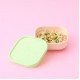 Set 3 boluri pentru hrana bebelusi miniware snack bowl, 100% din materiale naturale biodegradabile, aqua+grey+keylime