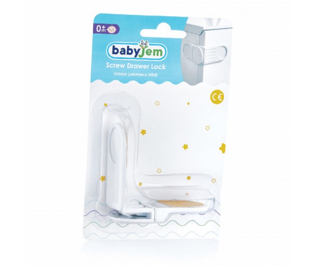 Siguranta pentru sertare babyjem white