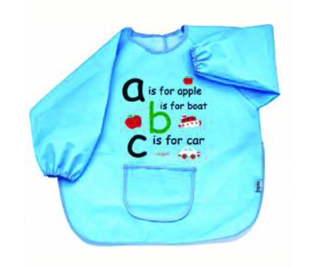 Sort cu maneci pentru activitati abc babyjem (culoare: bleu)