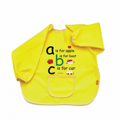 Sort cu maneci pentru activitati abc babyjem (culoare: galben)