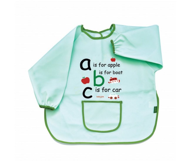 Sort cu maneci pentru activitati abc babyjem (culoare: verde)