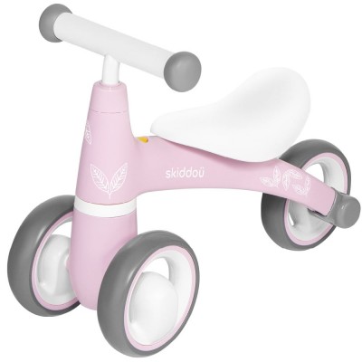 Tricicleta skiddou berit ride-on, keep pink, roz