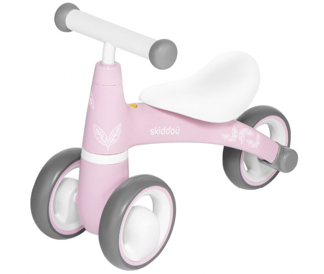 Tricicleta skiddou berit ride-on, keep pink, roz